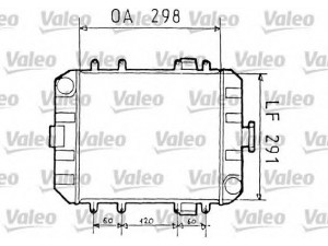 VALEO 819232 radiatorius, variklio aušinimas 
 Aušinimo sistema -> Radiatorius/alyvos aušintuvas -> Radiatorius/dalys
1302099