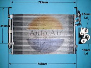 AUTO AIR GLOUCESTER 16-1156 kondensatorius, oro kondicionierius 
 Oro kondicionavimas -> Kondensatorius
976063A200