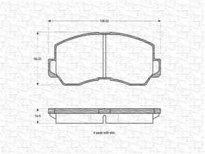 MAGNETI MARELLI 363702160919 stabdžių trinkelių rinkinys, diskinis stabdys 
 Techninės priežiūros dalys -> Papildomas remontas
MB407216, MB 058916, MB 082439