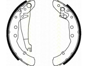 TRISCAN 8100 29530 stabdžių trinkelių komplektas 
 Techninės priežiūros dalys -> Papildomas remontas
357 609 525 C, 357 609 526 C, 357 609 527 E