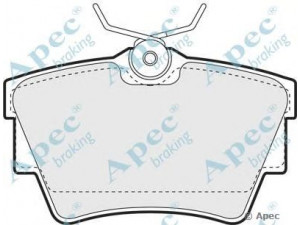 APEC braking PAD1089 stabdžių trinkelių rinkinys, diskinis stabdys 
 Techninės priežiūros dalys -> Papildomas remontas
7D0698451A, 7D0698451D, 7D0698451E