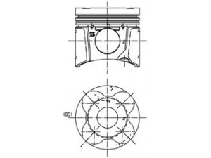 KOLBENSCHMIDT 99662600 stūmoklis 
 Variklis -> Cilindrai/stūmokliai
0425 0587, 0428 2079, 2077/00, 0425 0587