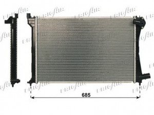 FRIGAIR 0103.3097 radiatorius, variklio aušinimas 
 Aušinimo sistema -> Radiatorius/alyvos aušintuvas -> Radiatorius/dalys
133043, 1331PV, 96296787, 9629678780