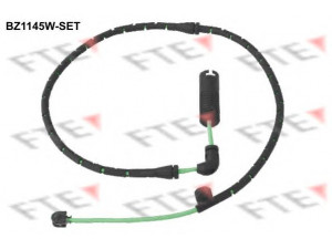 FTE BZ1145W-SET įspėjimo kontaktas, stabdžių trinkelių susidėvėjimas 
 Stabdžių sistema -> Susidėvėjimo indikatorius, stabdžių trinkelės
34 35 3 414 662