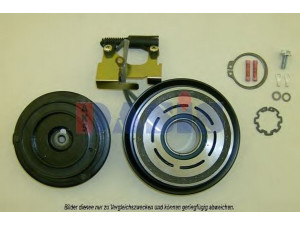 AKS DASIS 851059N magnetinė sankaba, oro kondicionieriaus kompresorius
0002302128, A0002302128