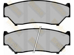 Brake ENGINEERING PA1080 stabdžių trinkelių rinkinys, diskinis stabdys 
 Techninės priežiūros dalys -> Papildomas remontas
5520056830, 5520056831, 5520056831000