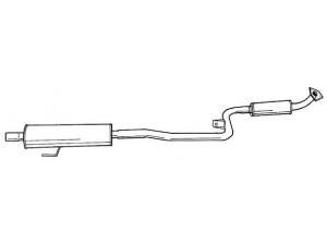 AKS DASIS SG24404 vidurinis duslintuvas