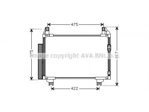 AVA QUALITY COOLING TO5497D kondensatorius, oro kondicionierius 
 Oro kondicionavimas -> Kondensatorius
8846052150, 8846052150