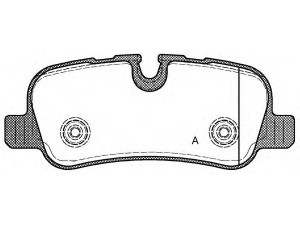 OPEN PARTS BPA1159.00 stabdžių trinkelių rinkinys, diskinis stabdys 
 Techninės priežiūros dalys -> Papildomas remontas
LR016808, LR019627, LR021316, SFP500020