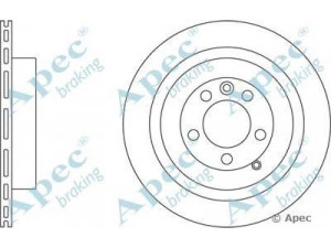 APEC braking DSK2374 stabdžių diskas 
 Dviratė transporto priemonės -> Stabdžių sistema -> Stabdžių diskai / priedai
SDB000642, SDB000643, SDB000644