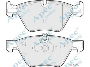 APEC braking PAD1341 stabdžių trinkelių rinkinys, diskinis stabdys 
 Techninės priežiūros dalys -> Papildomas remontas
34116763617, 34116763618, 34116769100