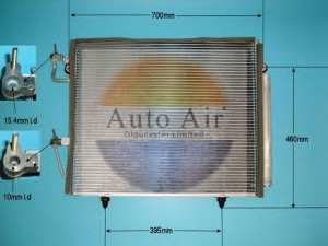 AUTO AIR GLOUCESTER 16-2091 kondensatorius, oro kondicionierius 
 Oro kondicionavimas -> Kondensatorius
7812A156