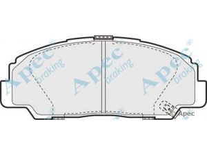 APEC braking PAD873 stabdžių trinkelių rinkinys, diskinis stabdys 
 Techninės priežiūros dalys -> Papildomas remontas
04491-87612-000, 04491-87613-000