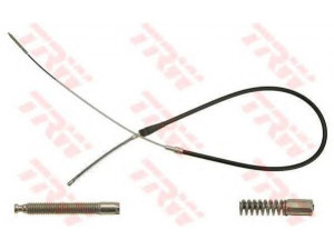 TRW GCH2154 trosas, stovėjimo stabdys 
 Stabdžių sistema -> Valdymo svirtys/trosai
6X0609721D, 6X0609721E, 6X0609721D