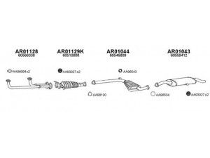 VENEPORTE 010049 išmetimo sistema 
 Išmetimo sistema -> Išmetimo sistema, visa
