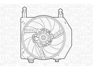 MAGNETI MARELLI 069422305010 ventiliatorius, radiatoriaus 
 Aušinimo sistema -> Oro aušinimas
1020917, 96FB8C607BH