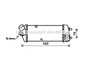 AVA QUALITY COOLING HY4235 tarpinis suslėgto oro aušintuvas, kompresorius 
 Variklis -> Oro tiekimas -> Įkrovos agregatas (turbo/superįkrova) -> Tarpinis suslėgto oro aušintuvas
282702A401, 282702A451, 282712A401