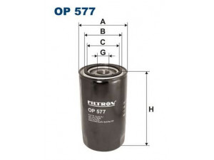 FILTRON OP577 alyvos filtras; alyvos filtras, neautomatinė transmisija
L37211, L38204, PC211, TPA637, 423135