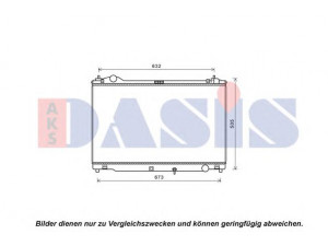 AKS DASIS 210265N radiatorius, variklio aušinimas 
 Aušinimo sistema -> Radiatorius/alyvos aušintuvas -> Radiatorius/dalys
1640031800