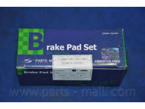 PARTS-MALL PKB-E20 stabdžių trinkelių rinkinys, diskinis stabdys
581013ED00, 581013ED00-BR, 581013ED01