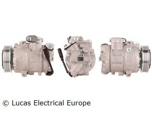 LUCAS ELECTRICAL ACP231 kompresorius, oro kondicionierius 
 Oro kondicionavimas -> Kompresorius/dalys
8Z0260805A, 07E01328, 6Q080806G
