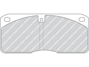 FERODO FCV702 stabdžių trinkelių rinkinys, diskinis stabdys 
 Techninės priežiūros dalys -> Papildomas remontas
12761476, 276 147-6, 2761476