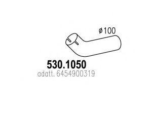 ASSO 530.1050 išleidimo kolektorius
6454900319