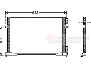 VAN WEZEL 43005391 kondensatorius, oro kondicionierius 
 Oro kondicionavimas -> Kondensatorius
27650-00QAJ, 4414387, 91168643