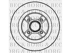 BORG & BECK BBD5721S stabdžių diskas 
 Stabdžių sistema -> Diskinis stabdys -> Stabdžių diskas
7701206327, 7701206328