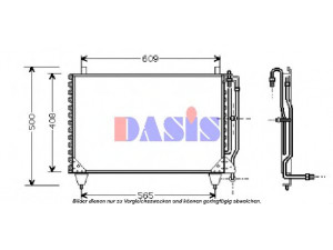 AKS DASIS 122810N kondensatorius, oro kondicionierius 
 Oro kondicionavimas -> Kondensatorius
1268302570, A1268302570