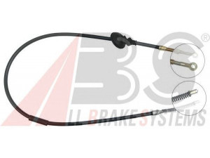 A.B.S. K11777 trosas, stovėjimo stabdys 
 Stabdžių sistema -> Valdymo svirtys/trosai
36531-G9802