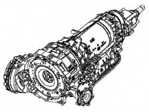 ZF 1091 032 002 automatinė pavarų dėžė 
 Transmisija -> Automatinė pavarų dėžė -> Transmisija
0BL 300 035B