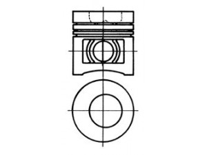 KOLBENSCHMIDT 93192600 stūmoklis 
 Variklis -> Cilindrai/stūmokliai
408 00 03 0023, 408 00 03 0700