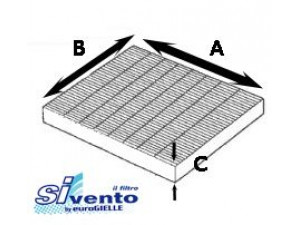 SIVENTO G109 filtras, salono oras 
 Techninės priežiūros dalys -> Techninės priežiūros intervalai
7078711