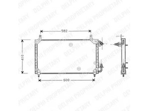 DELPHI TSP0225413 kondensatorius, oro kondicionierius 
 Oro kondicionavimas -> Kondensatorius
96120707, 96164823