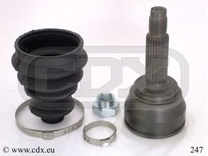 CDX 247 jungčių komplektas, kardaninis velenas 
 Ratų pavara -> Sujungimai/komplektas