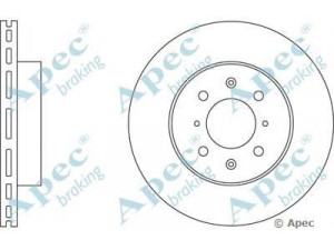 APEC braking DSK585 stabdžių diskas 
 Dviratė transporto priemonės -> Stabdžių sistema -> Stabdžių diskai / priedai
45251SF0000