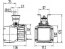 HELLA 1GA 998 534-461 darbinė šviesa