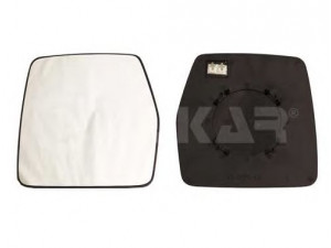 ALKAR 6425973 veidrodėlio stiklas, išorinis veidrodėlis 
 Kėbulas -> Keleivių kabina -> Veidrodėlis
8151 AT, 9790460680