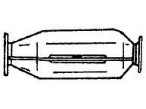 AKS DASIS SG40335 katalizatoriaus keitiklis