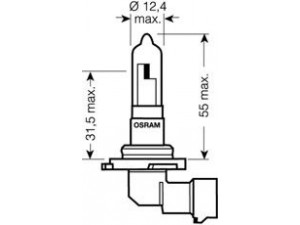 OSRAM 9005-01B lemputė, prožektorius; lemputė, priekinis žibintas; lemputė, rūko žibintas; lemputė, priekinis žibintas; lemputė, prožektorius; lemputė, rūko žibintas 
 Elektros įranga -> Pagalbiniai žibintai/dalys -> Prožektorius/dalys -> Lemputė, prožektorius