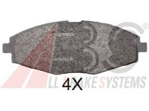 A.B.S. 37139 OE stabdžių trinkelių rinkinys, diskinis stabdys 
 Techninės priežiūros dalys -> Papildomas remontas
96288629, 96316582, 96446176, 96273708