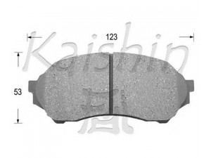 KAISHIN D3109 stabdžių trinkelių rinkinys, diskinis stabdys 
 Techninės priežiūros dalys -> Papildomas remontas
BJYD3328Z