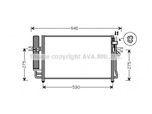 AVA QUALITY COOLING HY5087 kondensatorius, oro kondicionierius