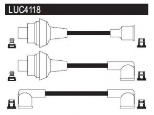 LUCAS ELECTRICAL LUC4118 uždegimo laido komplektas 
 Kibirkšties / kaitinamasis uždegimas -> Uždegimo laidai/jungtys