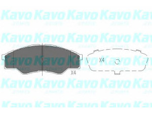 KAVO PARTS KBP-9102 stabdžių trinkelių rinkinys, diskinis stabdys 
 Techninės priežiūros dalys -> Papildomas remontas
044650K010, 044650K160, 04465OK160