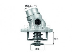 MAHLE ORIGINAL TM 12 105 termostatas, aušinimo skystis 
 Aušinimo sistema -> Termostatas/tarpiklis -> Thermostat
1153 1 436 386, PBM000010, PEL000060