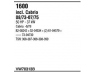 WALKER VW70313B išmetimo sistema 
 Išmetimo sistema -> Išmetimo sistema, visa