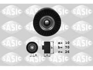 SASIC 1620034 kreipiantysis skriemulys, V formos rumbuotas diržas 
 Diržinė pavara -> V formos rumbuotas diržas/komplektas -> Laisvasis/kreipiamasis skriemulys
5751G1, 5751G1