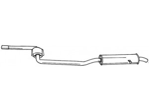 AKS DASIS SG12426 vidurinis duslintuvas
